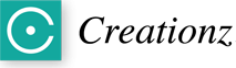 Creationz website header logo png
